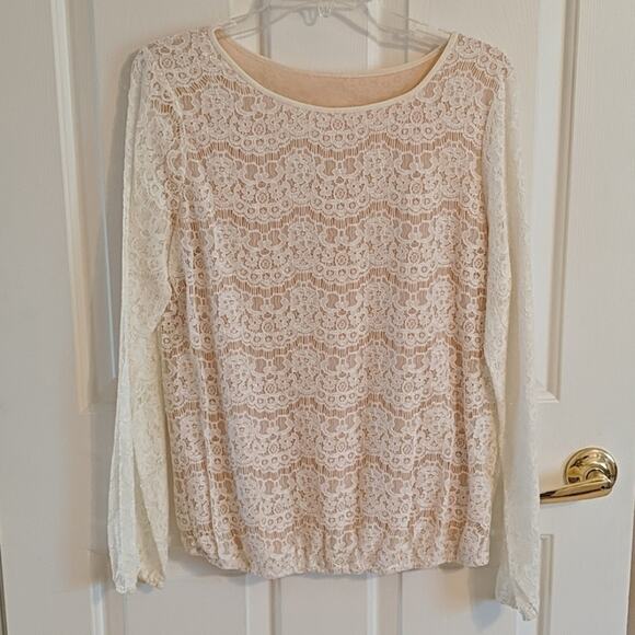 EUC Max Studio Lace Top - Picture 1 of 5